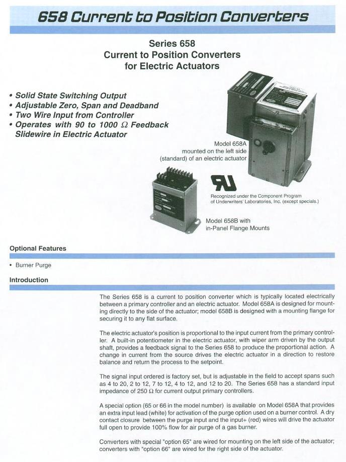 EA Series Actuators - Product Info