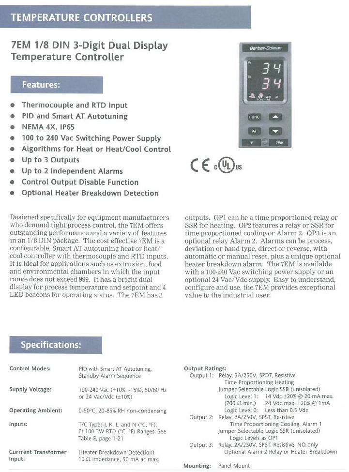 7 Series Controllers - Product Info