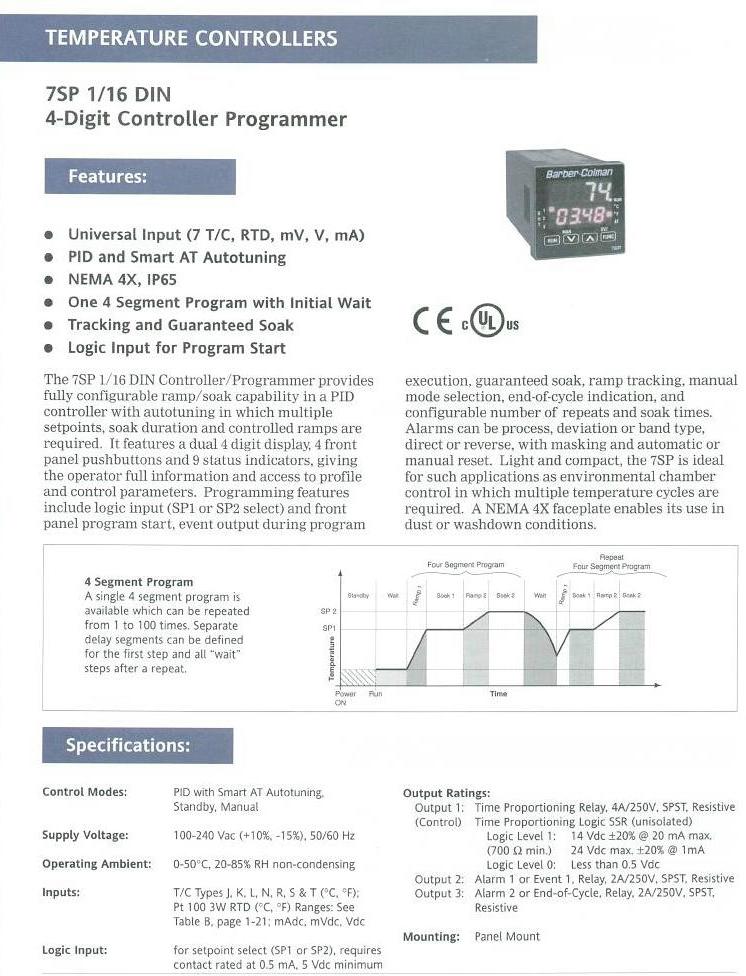 7 Series Controllers - Product Info