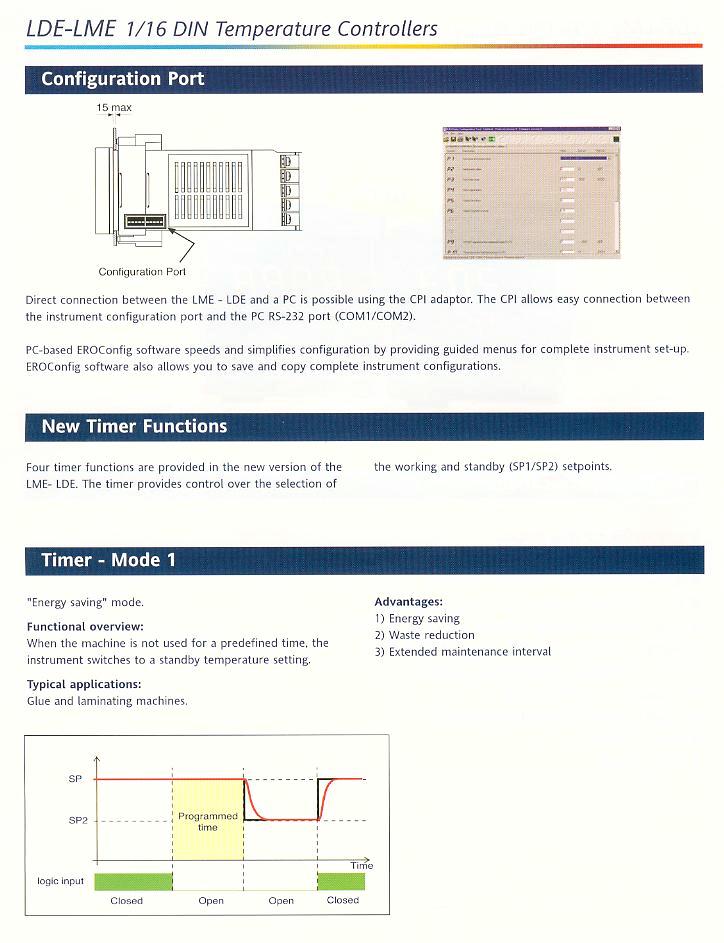 LDE-LME Controllers - Product Info