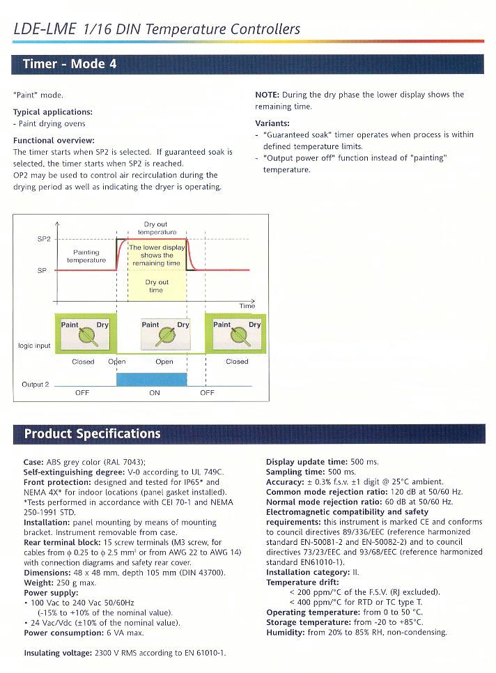 LDE-LME Controllers - Product Info