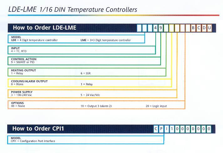 LDE-LME Controllers - Product Info