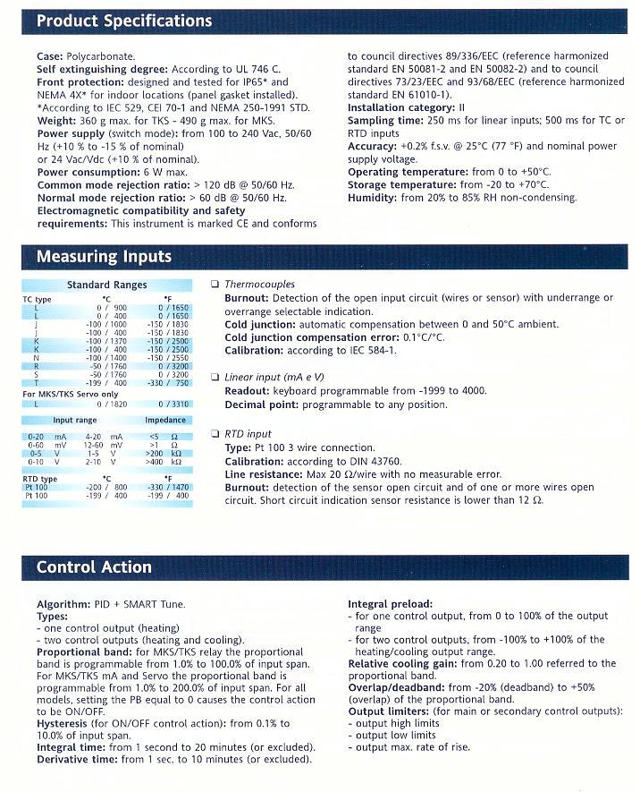 MKS-TKS Controllers - Product Info