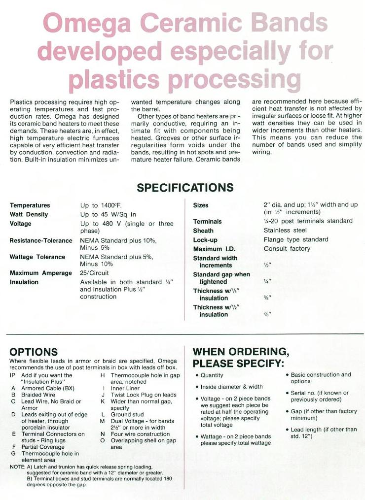 Omega Product Details