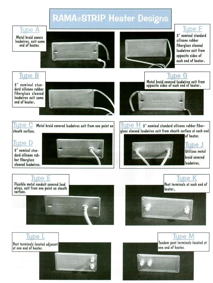 Mica Band & Strip Heaters - Product Info