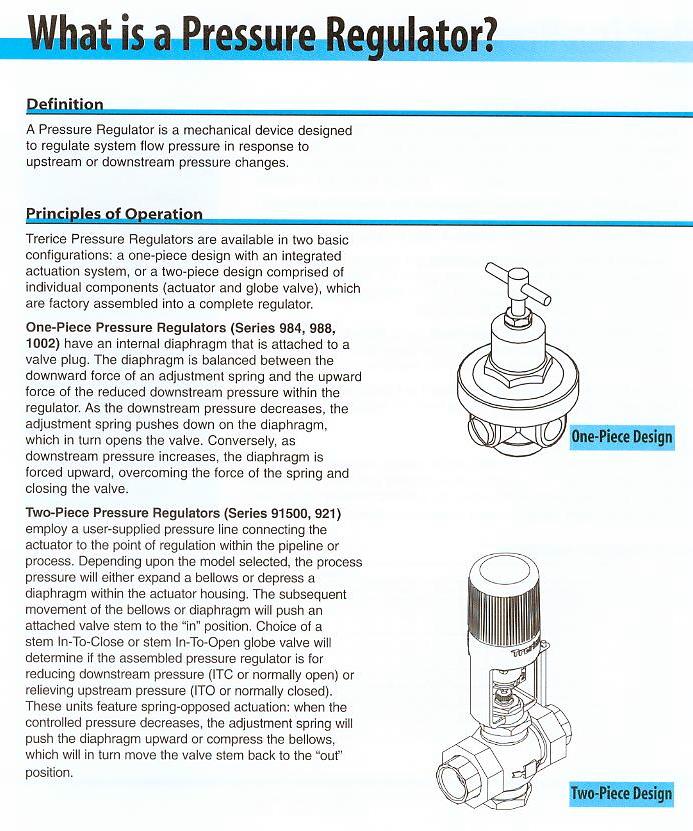 What is a Pressure Regulator?