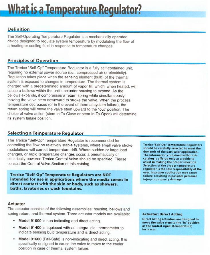 What is a Temperature Regulator?