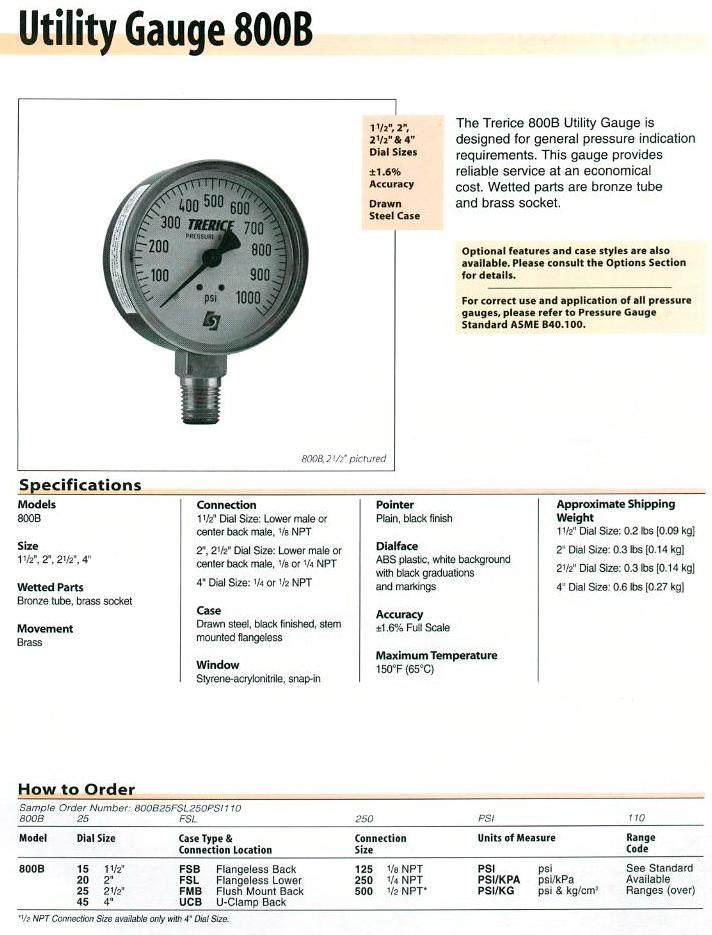 800B Series - Product Details