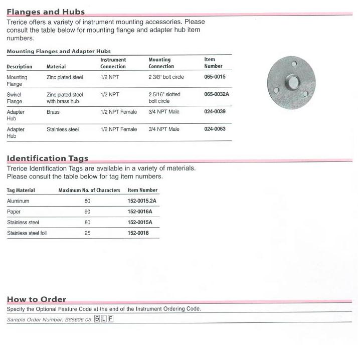 Bi-Metal Thermometer Options & Accessories