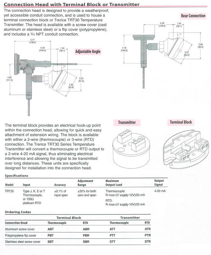 Bi-Metal Thermometer Options & Accessories